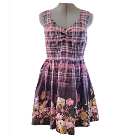 Hell Bunny Floral Columbia Mini Dress - Picture 3 of 10